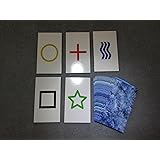 1PK E04C Low Cost Zener Style UNMARKED ESP Testing Cards - not Marked - not a Magic Trick