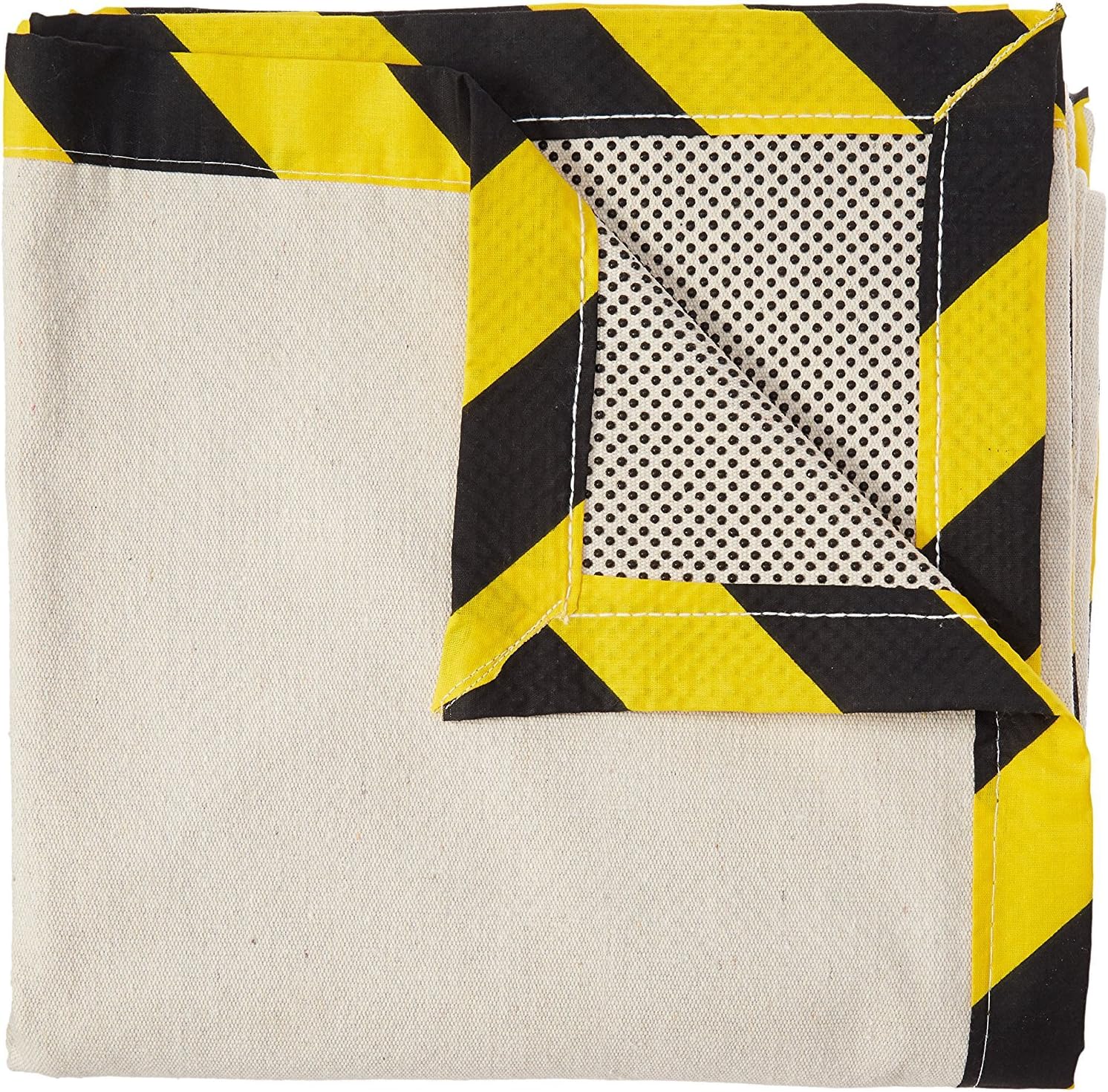 CoverGrip Heavy Duty Safe Path 10 Oz Canvas Safety Drop Cloth, 4' x 15'