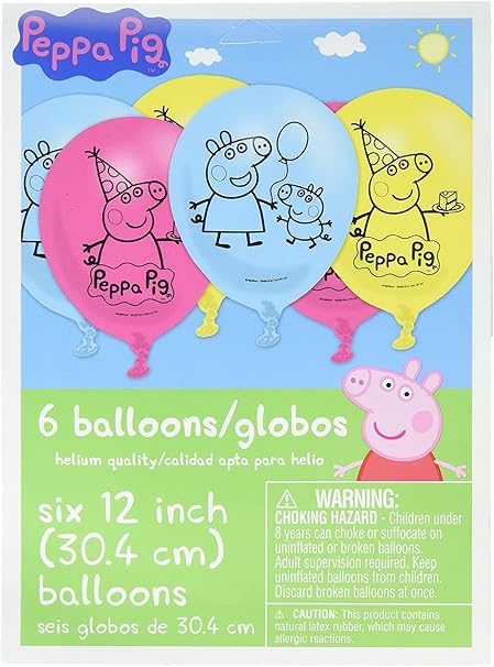 george pig helium balloon