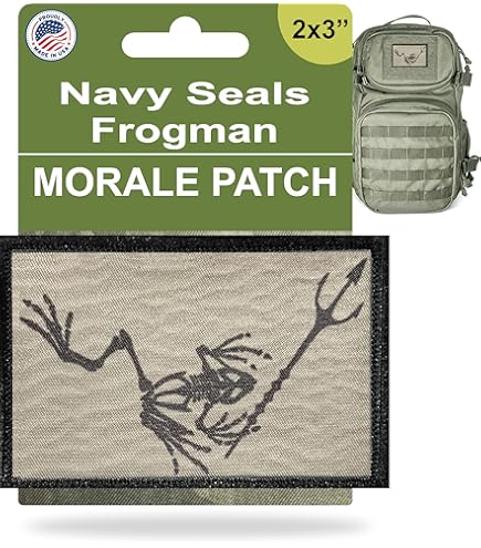 Amazon.com: PVC Frogman Bone Frog Seals DEVGRU Patch