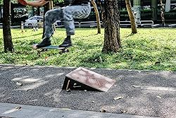 Andjoor Kids Skateboard & Bike Ramp