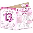 Personalised 13th Birthday Card, Thirteenth Birthday Card, Personalised Teenager Card, Personalised Card for Her, Daughter Birthday Card