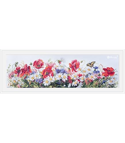 Kit Point De Croix Luca-S Rêver D'un Noël Blanc B2393 – Toile Zweigart