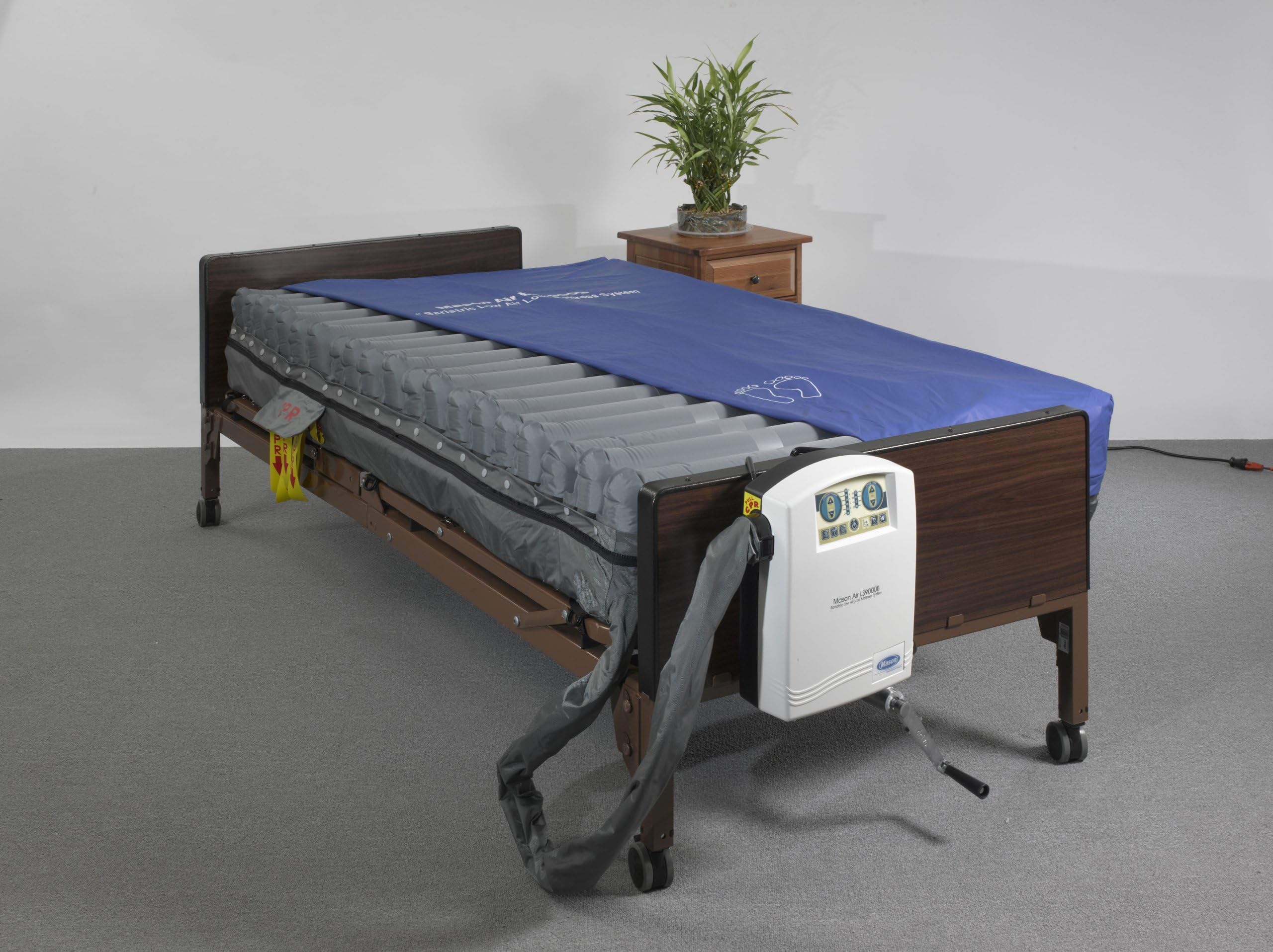 Mason Medical LS9000B48 Mattress, 48 inches, Blue