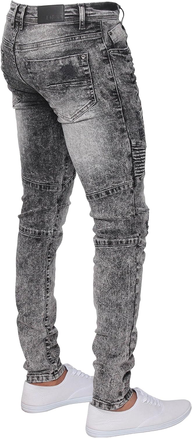 mens designer biker jeans