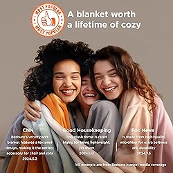 Bedsure GentleSoft Fleece Throw Blanket for Couch