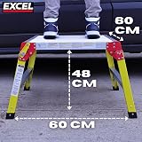 Excel Fibreglass Folding Hop Up Platform Bench 600mm x 600mm view 7