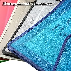 10 Pieces B4 Plastic File Folders Envelope