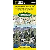 Carson-Iceberg, Emigrant, and Mokelumne Wilderness Areas Map [Eldorado, Humboldt-Toiyabe, and Stanislaus National Forests] (National Geographic Trails Illustrated Map, 807)
