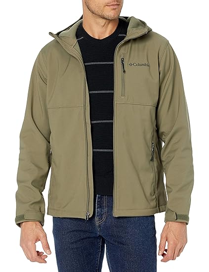 columbia men's ascender hooded softshell jacket