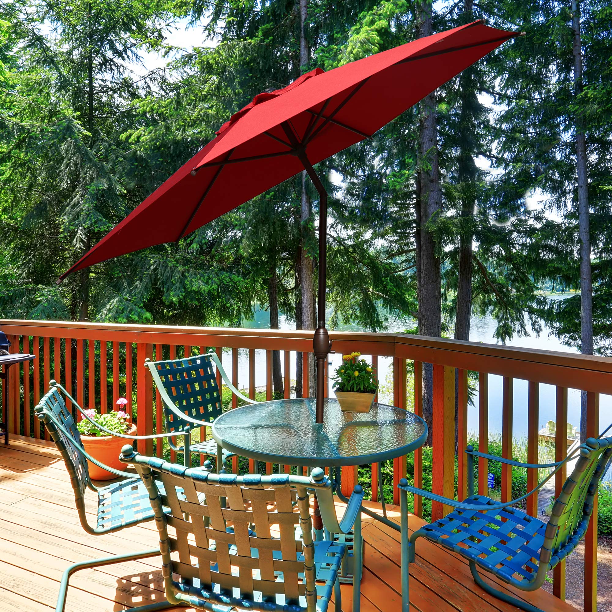 Abba Patio 9ft Patio Umbrella Outdoor Um Buy Online In Brunei At Desertcart