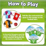 Orchard Toys Penalty Shoot-Out Mini Game Football Dice 2-4 Players view 3