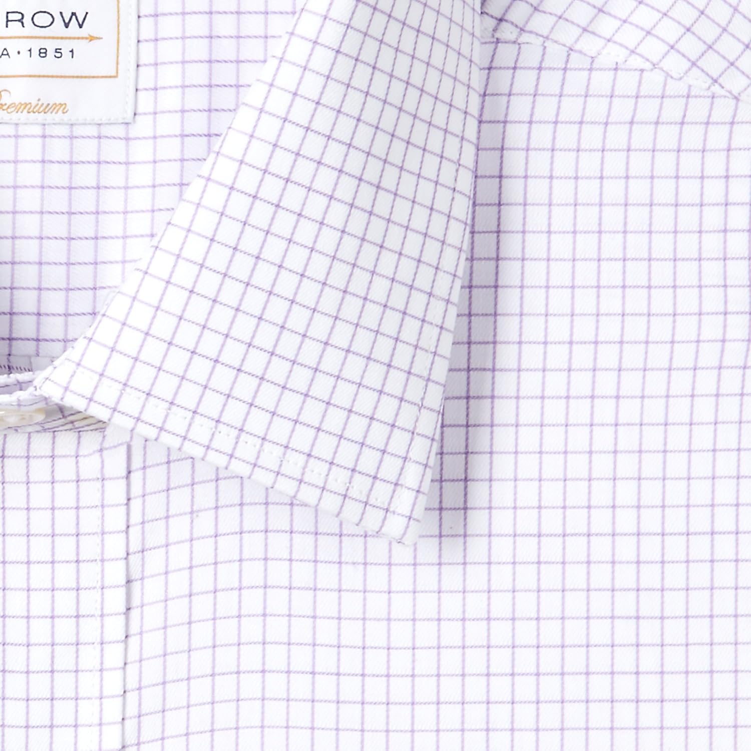arrow men's plain regular fit cotton formal shirt