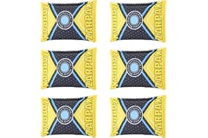 Zarpax 4.4 oz/125g Rechargeable Desiccant Packs Dehumidifier Bag - 6 Pack - Moisture Absorbers For Safes, Car, Bathroom, Storage - Moisture Remover Eliminates Humidity - Reusable Desiccant Bags