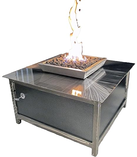 Modern Square Outdoor Fire Pit