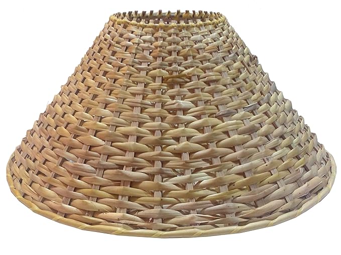 Buy RDC 13" Round Cane Lamp Shade for Table or Floor Lamp Online at Low
