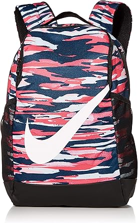 nike brasilia backpack all over print