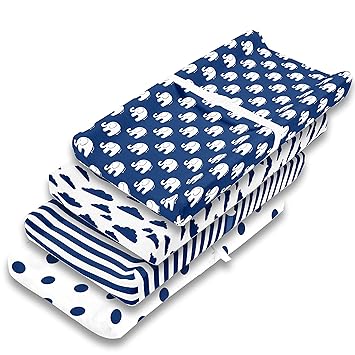 baby boy changing pad cover