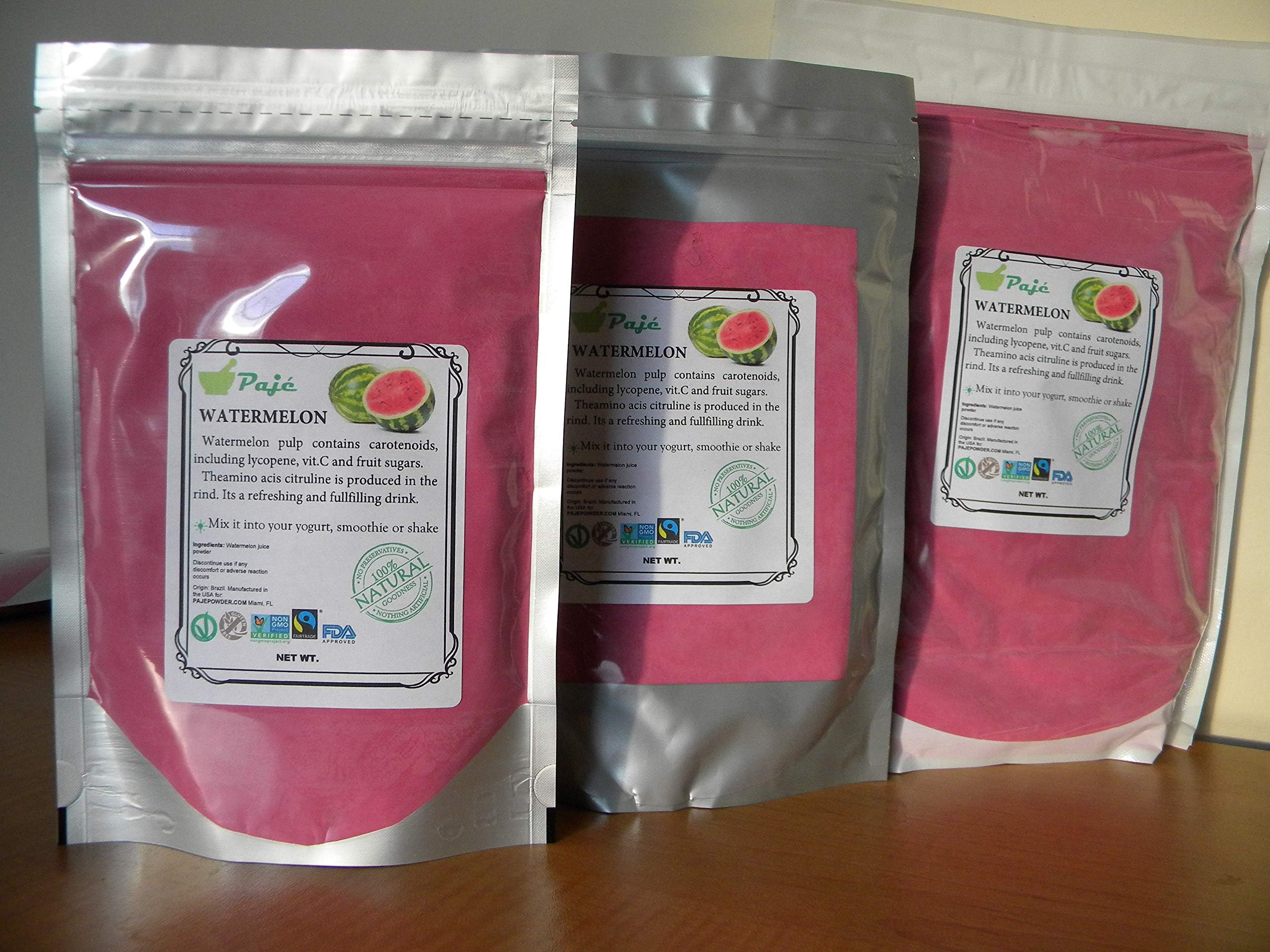 Watermelon powder 8oz 16oz 1lb 32oz 2lb 4lb - vi C, LYCOPENE refreshing , exclusive flavor - PAJE (4lb)