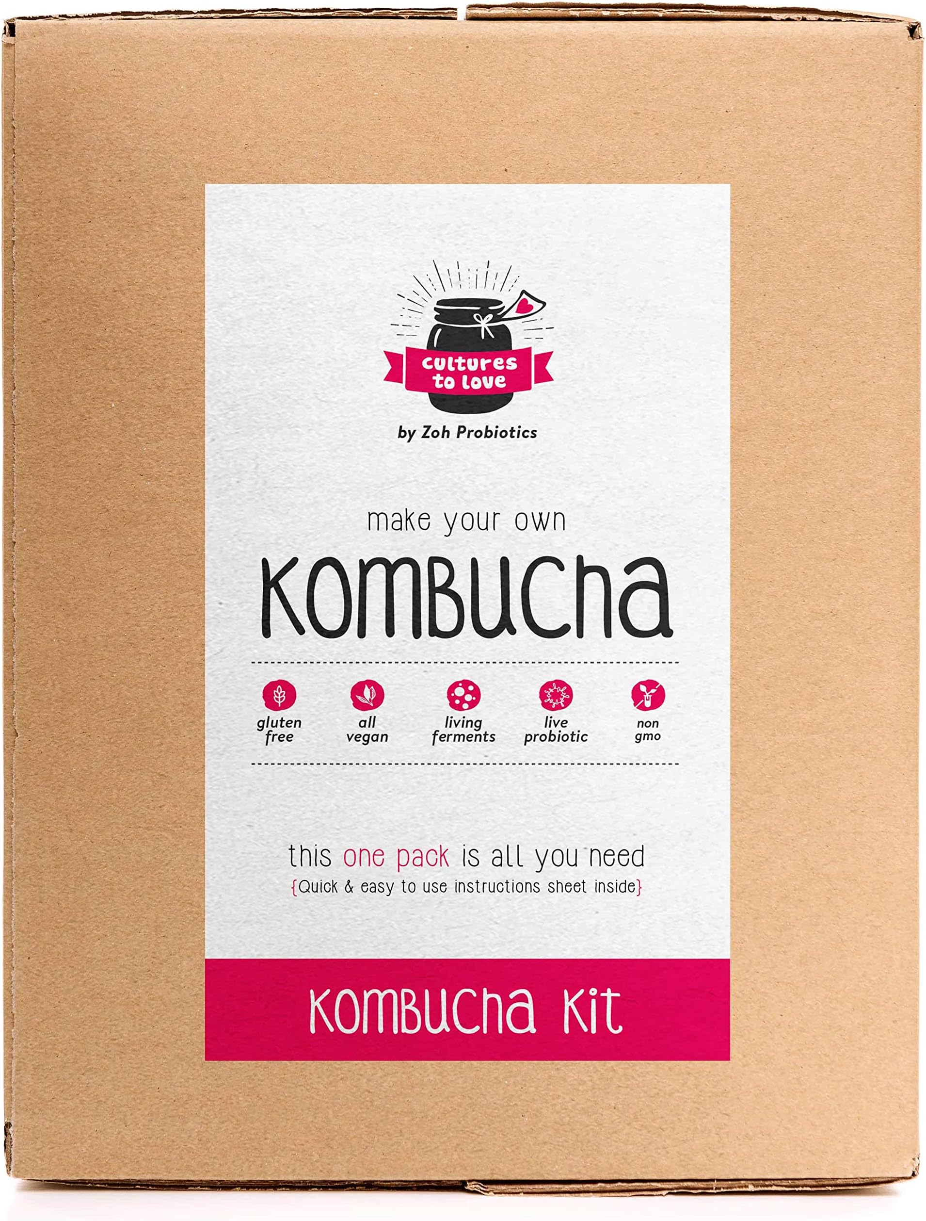 Cultures To Love Kombucha SCOBY Kit