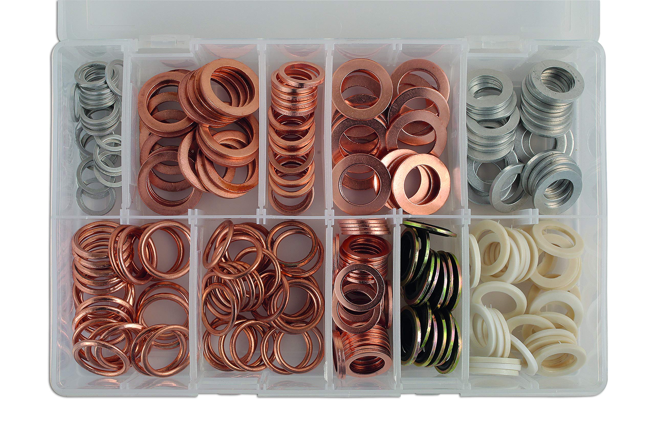 Connect 31869 Assorted Sump Plug Washers Box 250pc