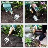 Kingswood Green 4-Piece Garden Tool Set - Ash Handles, Stainless Steel view 5