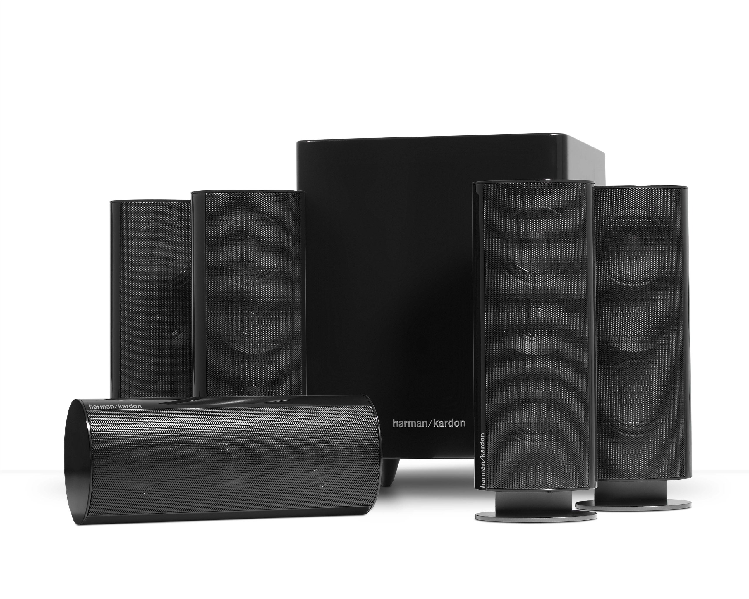 Harman Kardon HKTS 30BQ 5.1 Home Theater Speaker System (Black) by Harman Kardon