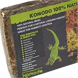 Komodo Habitat Moss Compact Brick Reptile Substrate Humidity Control view 3