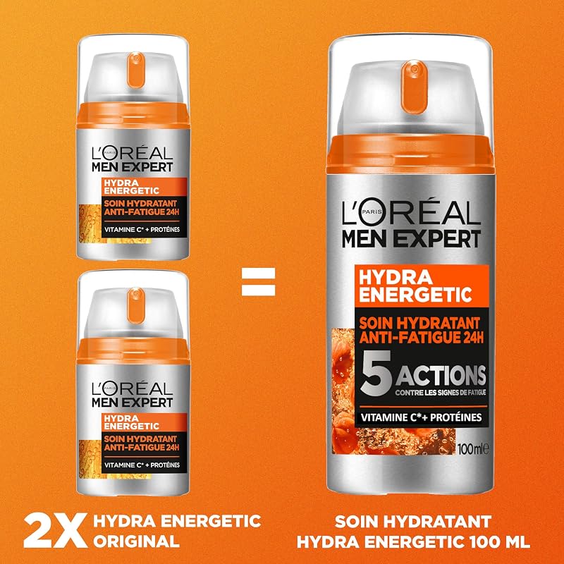 L'Oréal Men Expert Hydra Energetic Soin Hydratant Anti-Fatigue 100ml