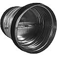 Tjernlund BD-4 Spring Return Backdraft Damper for 4" Ducts
