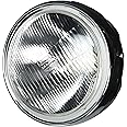 Emgo Honda Style 6 1/4in. Headlight Assembly - Black 66-64313