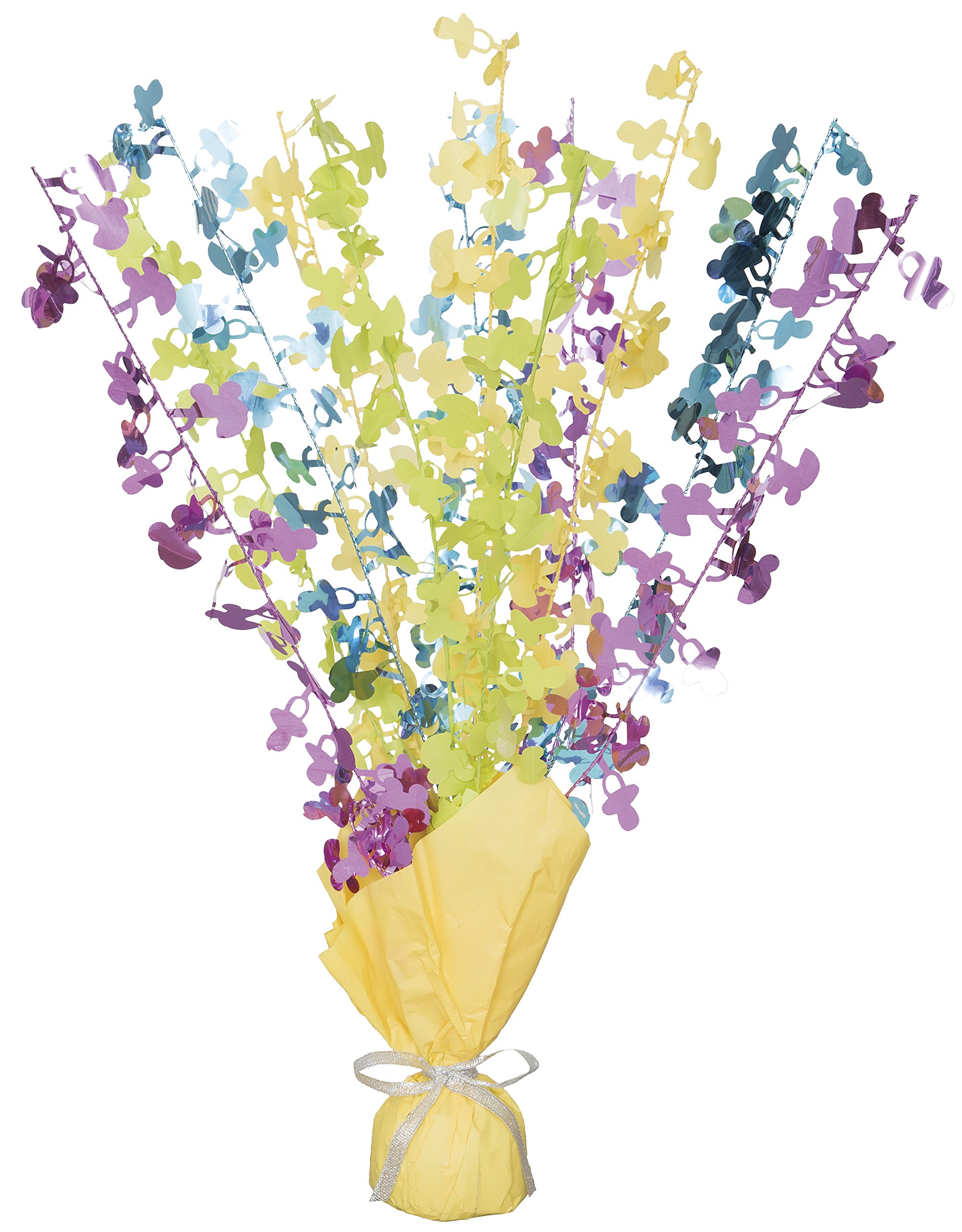 Unique Party 21425 - Glitz Baby Shower Balloon Weight Centrepiece