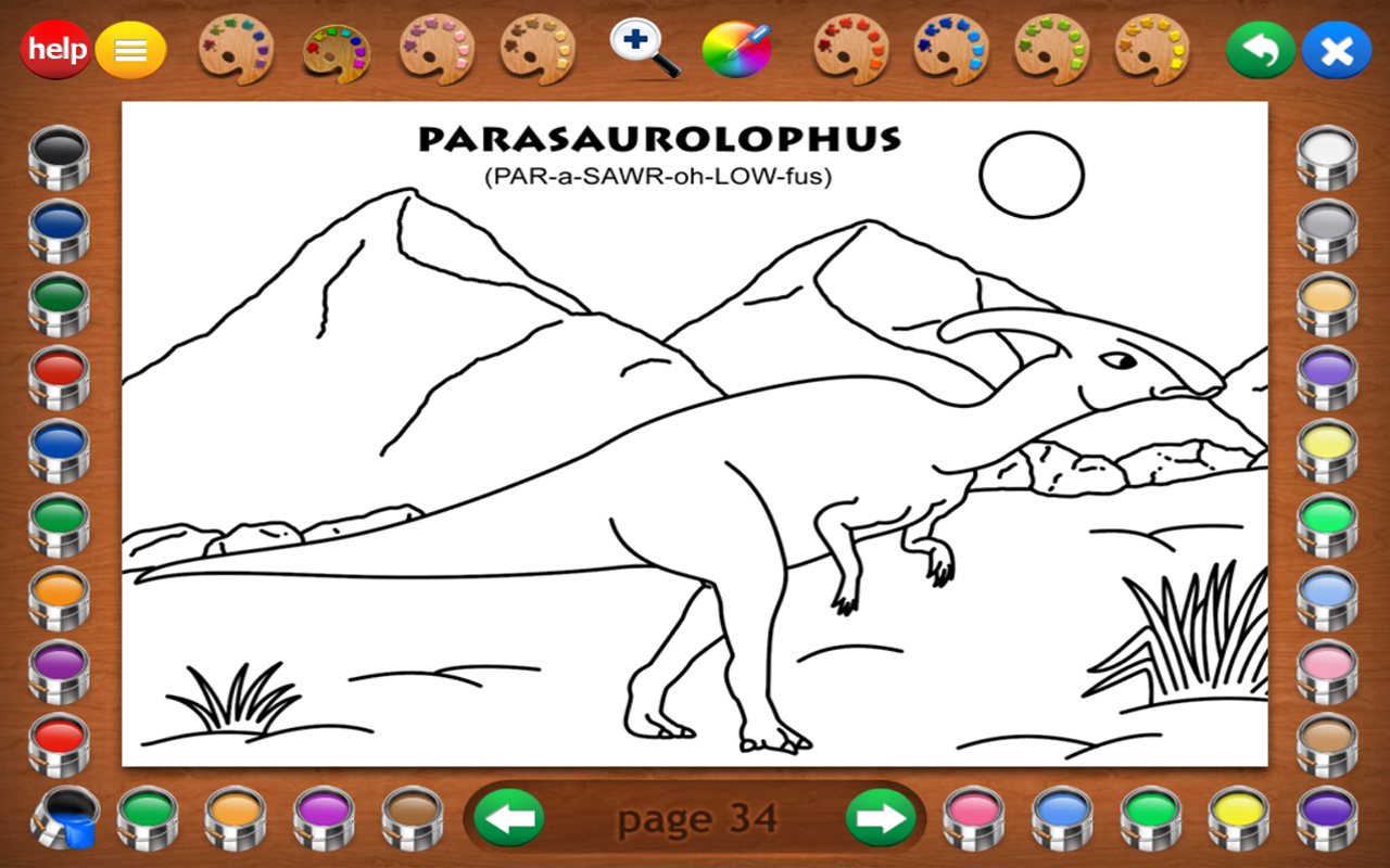 Download Amazon Com Coloring Book 2 Dinosaurs Appstore For Android