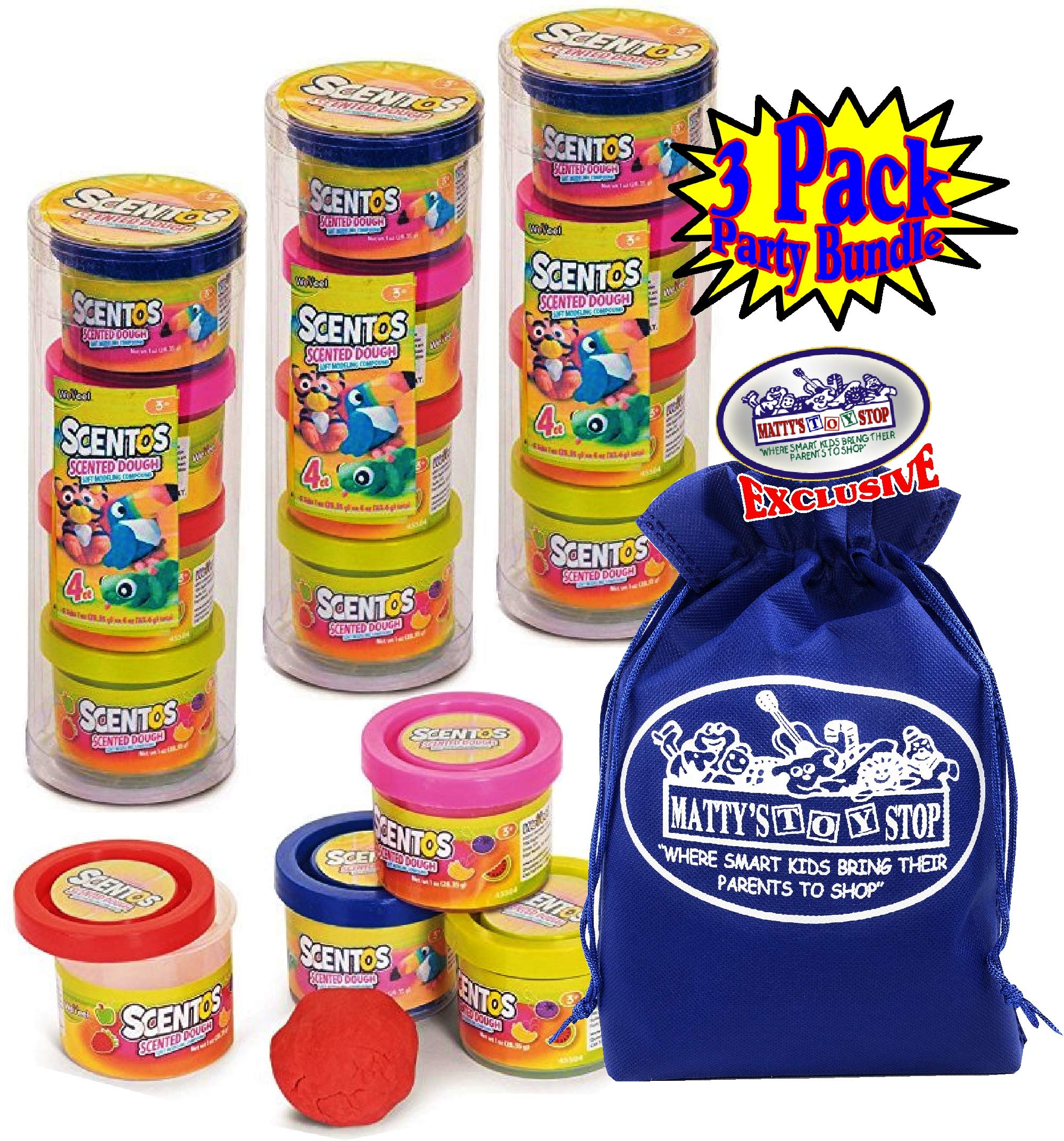 Schylling Scentos Scented Dough Mini Pack Of Colors 1oz