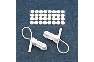 Ear Clip Wire w/Replaceable Felt Pads - Ten 7000 Units, Set of 2