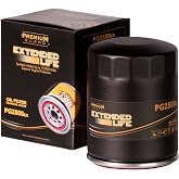 PG PG2500EX Extended Performance Oil Filter | Fits 2014-2026 Chevrolet Silverado 1500, GMC Sierra 1500 5.3L, 6.2L; 2011-2026 Ford F-150 3.5L, 5.0L, Mustang 5.0L