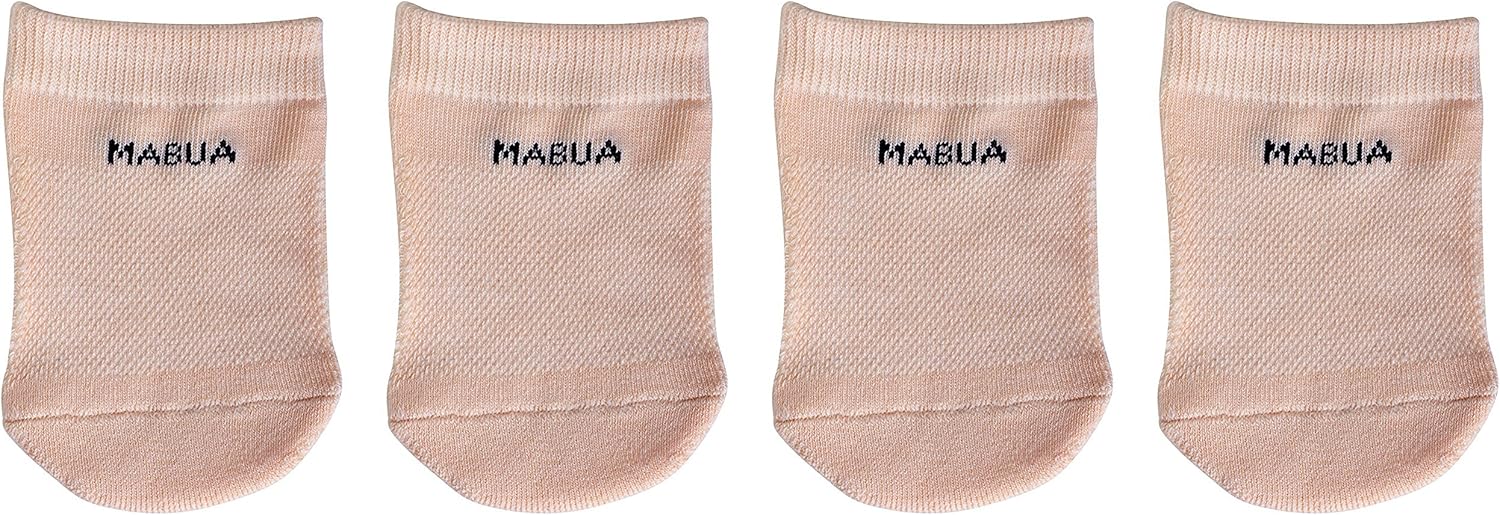 NUDE HALF TOE NO SHOW LINER SOCKS 5 pairs (Women Half TOE ) at  Women’s Clothing store