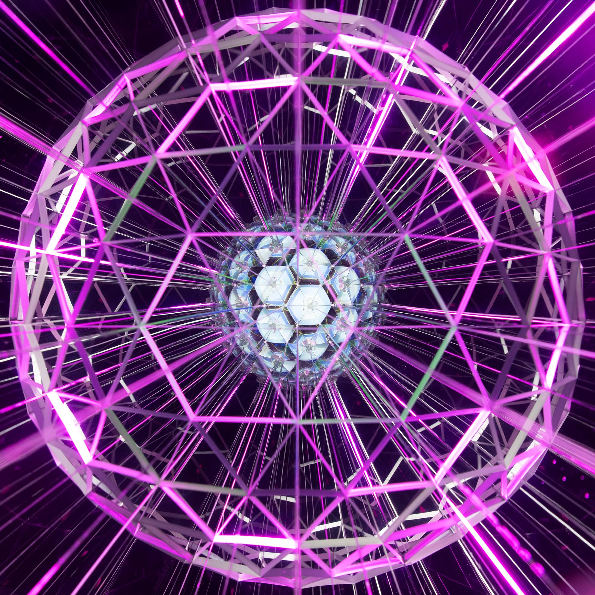 VAT19 The Original Kaleido-Sphere – A Modern take on The Classic Kaleidoscope, Mirrored Tetrahedron