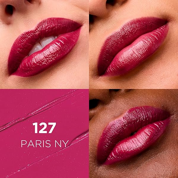L’OREAL PARIS COLOUR RICHE ORIGINAL CREAMY, HYDRATING SATIN LIPSTICK WITH ARGAN OIL AND VITAMIN E, PARIS.NY , 1 COUNT