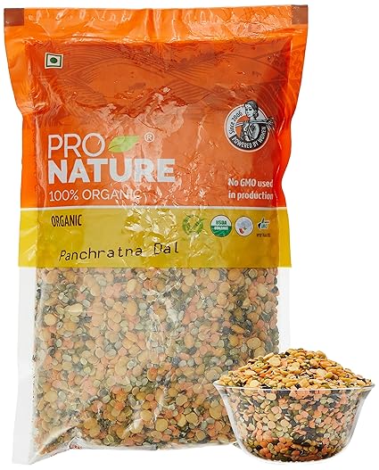 Pro Nature 100% Organic Panchratna Dal, 500g