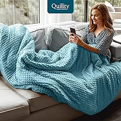 Quility Weighted Blanket for Adults - 20 LB Queen