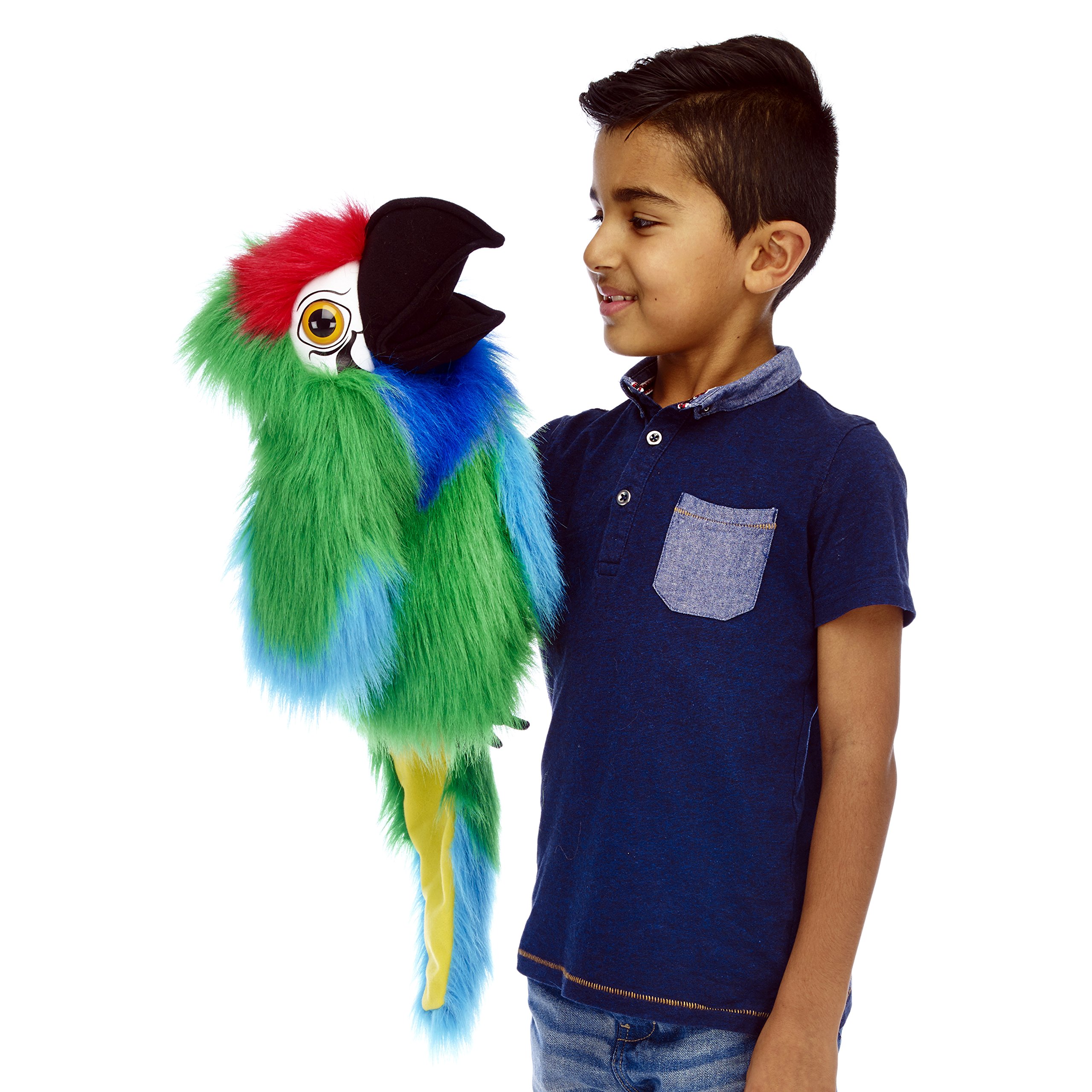 The Puppet Company - Large Birds - Military Macaw Hand Puppet PC003109