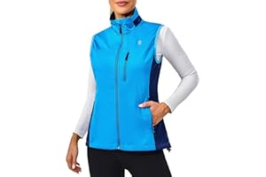 Little Donkey Andy Women's Lightweight Windproof Softshell Vest for Golf Tennis Running Cycling