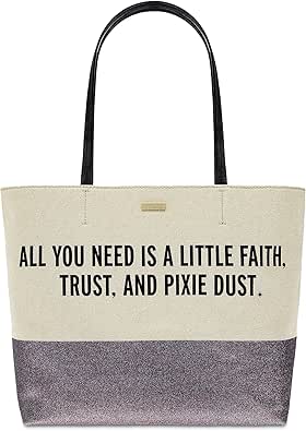 kate spade disney tote pixie dust