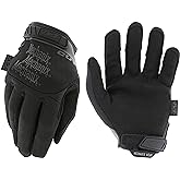 Mechanix Wear: Tactical Specialty Pursuit D5 Cut Resistant Covert Work Gloves (Large, All Black)