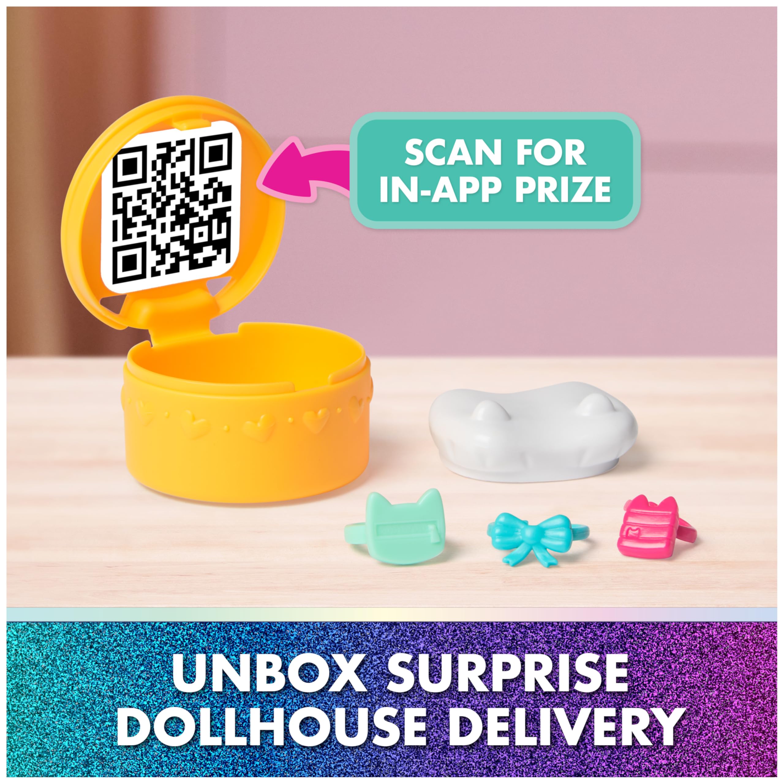 DREAMWORKS GABBY'S DOLLHOUSE The Movie, Cat-Venture Crew Pack, 11-Piece Toy Figure Set with Accessories, Kids Toys for Girls & Boys Ages 3 and Up