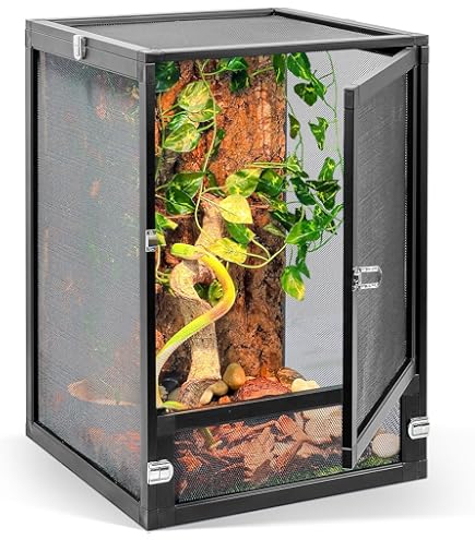 Amazon.com : Zoo Med ReptiBreeze Open Air Screen Cage, Large