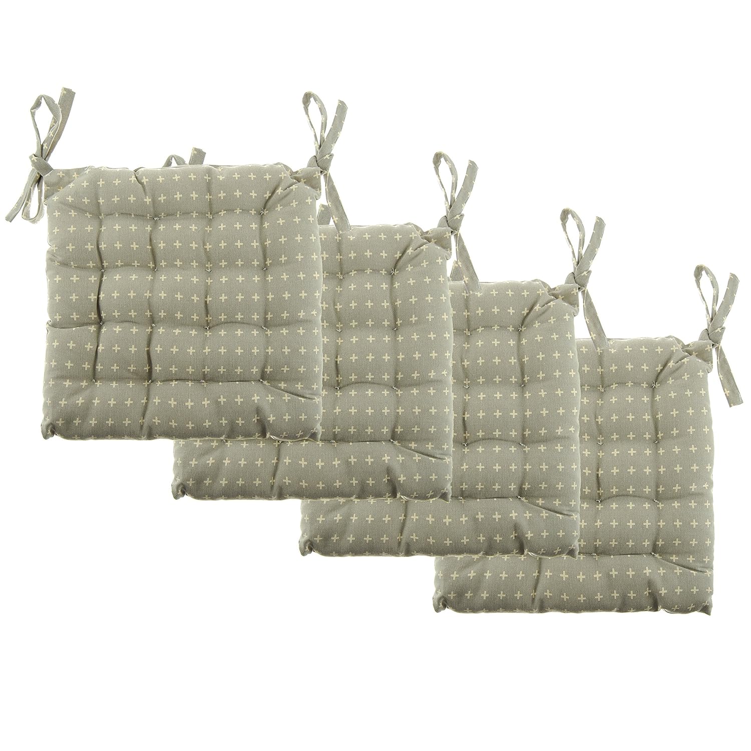 Best 4 pack memory foam honeycomb ‘ chair/seat cushion pad