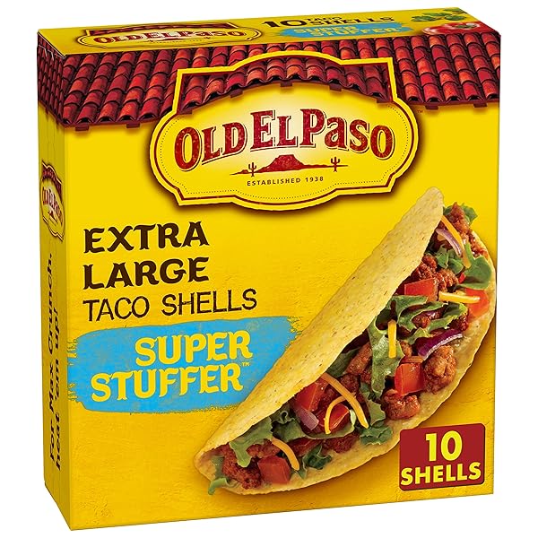 OLD EL PASO EXTRA LARGE SUPER STUFFER TACO...