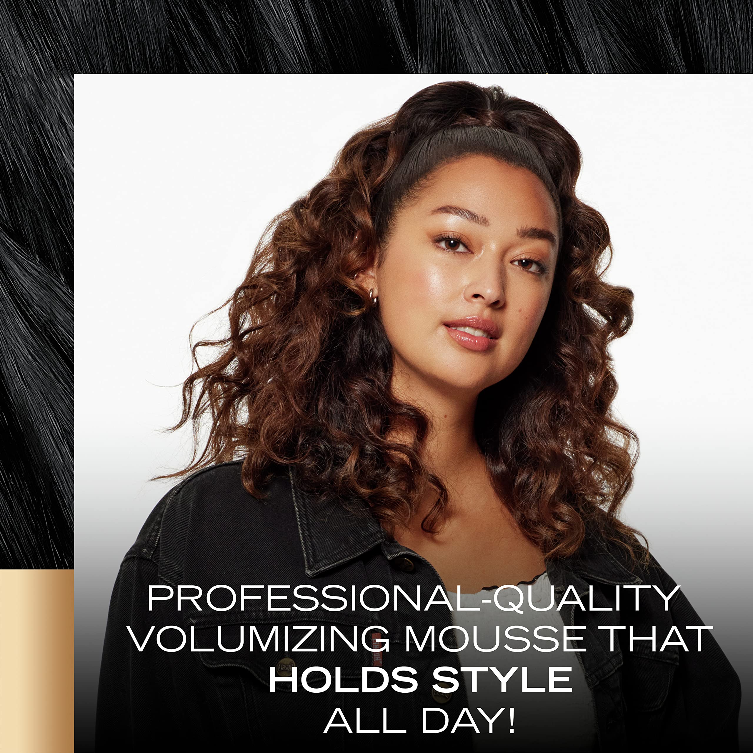 TRESemmé Extra Hold Volumizing Mousse For 24H Touchable Hold & Volume with Pro Lock Tech 15 oz